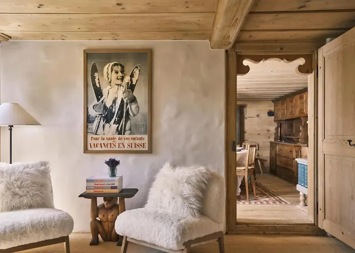 Swiss Near Gstaad: Luxury Views Feriehus Gstaad