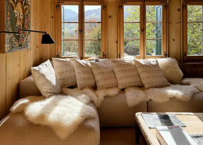 Σπίτι διακοπών Swiss Near Gstaad: Luxury Views Γκστάαντ